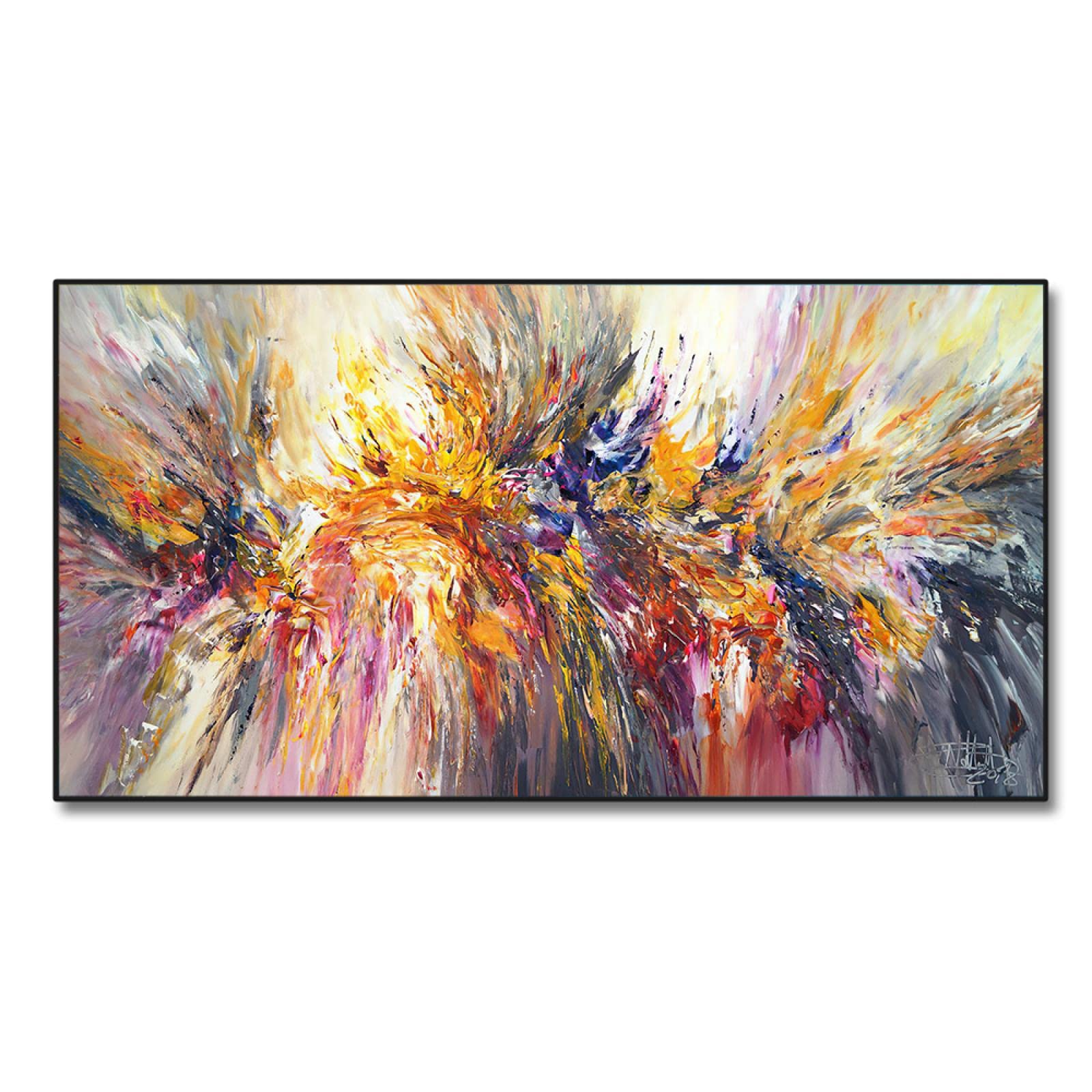 Amazon.co.jp: 大型アート ホーム装飾絵画 オーバーサイズ 抽象的